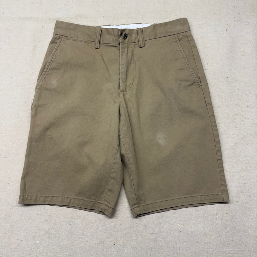 Old Navy Ultimate Slim Built-In Flex Khaki Chino Shorts Mens 29 Tan HF-000009